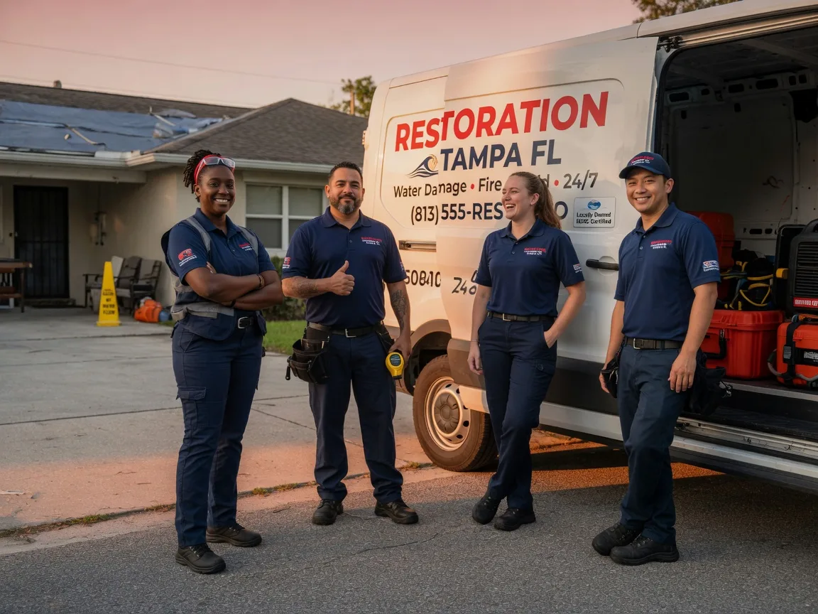 Water Damage Restoration company in Logansport, LA